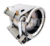 Соединительная Муфта для стальных труб с жёсткой осевой фиксацией для воды, промышленности, нефти, газа, судостроения.